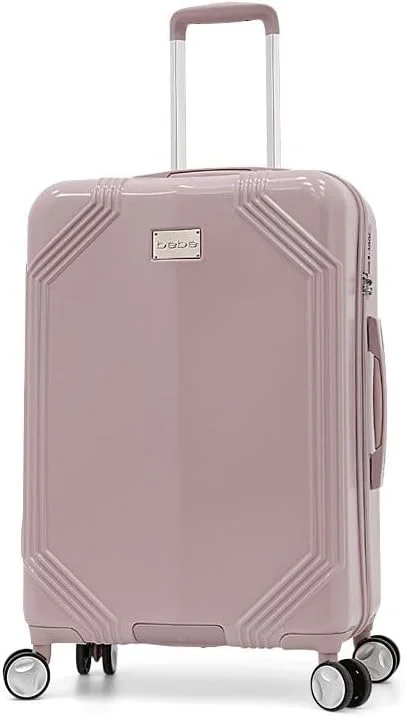 چمدان چرخشی سبک وزن BEBE Eugenia با قفل TSA (صورتی رز، 28 اینچ) چمدان چرخشی سبک وزن BEBE Eugenia با قفل TSA (صورتی رز، 28 اینچ)