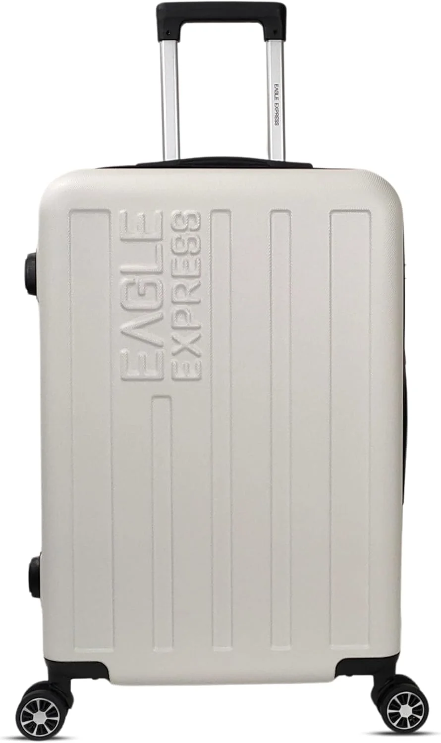 چمدان چرخدار سخت ABS ونچر سایز 28 اینچ - سفید