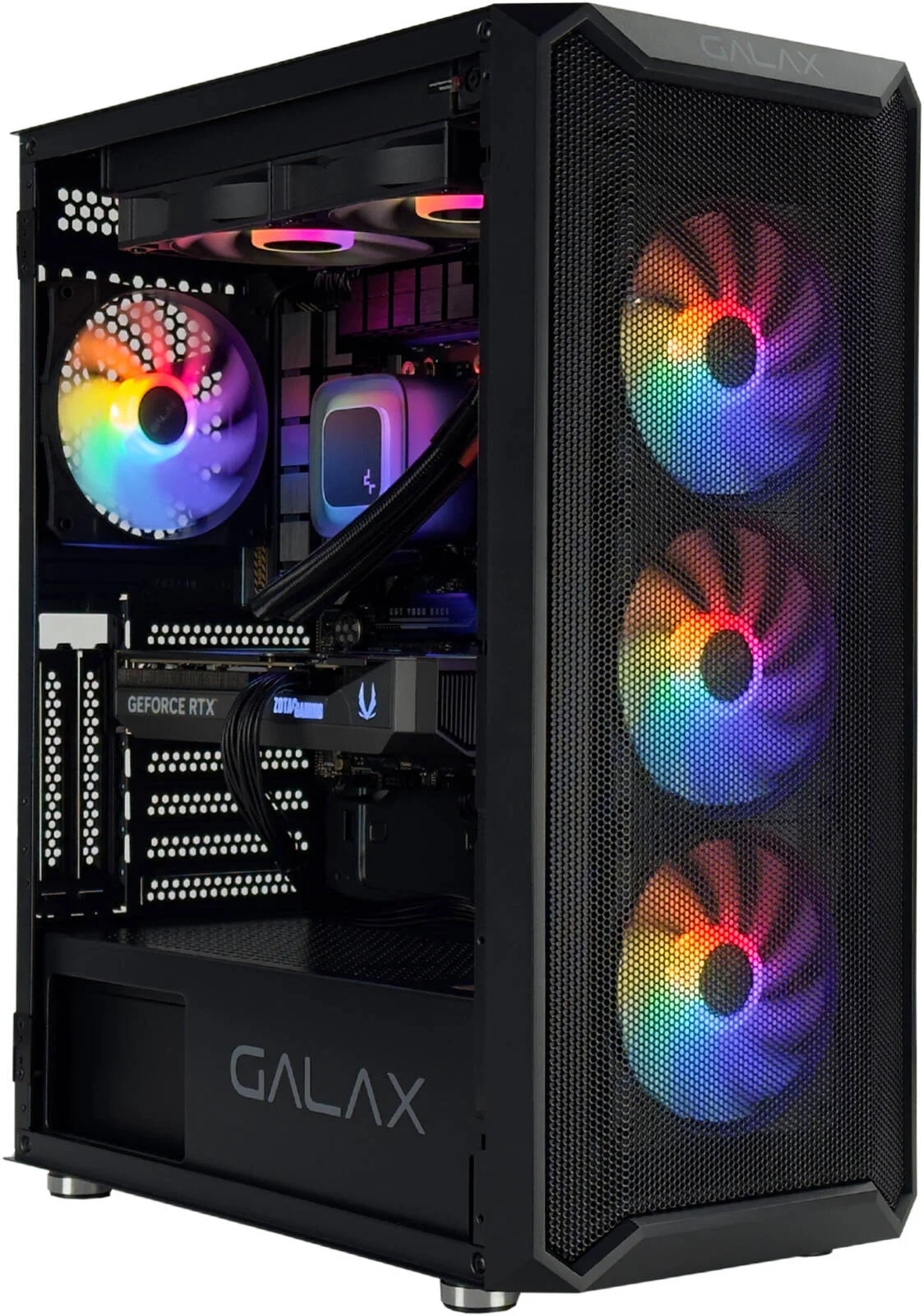 کامپیوتر گیمینگ StealthX - پردازنده Intel Core i7-14700KF 20C 28T، کارت گرافیک NVIDIA RTX 5070 12GB، رم 32GB DDR5 6000MHz، حافظه SSD 1TB Gen 4، منبع تغذیه 750W، خنک کننده مایع 240mm، وای فای + BT، مانیتور 27 اینچ QHD 165Hz + کامبو 4 در 1، ویندوز 11 پرو کامپیوتر گیمینگ StealthX - پردازنده Intel Core i7-14700KF 20C 28T، کارت گرافیک NVIDIA RTX 5070 12GB، رم 32GB DDR5 6000MHz، حافظه SSD 1TB Gen 4، منبع تغذیه 750W، خنک کننده مایع 240mm، وای فای + BT، مانیتور 27 اینچ QHD 165Hz + کامبو 4 در 1، ویندوز 11 پرو