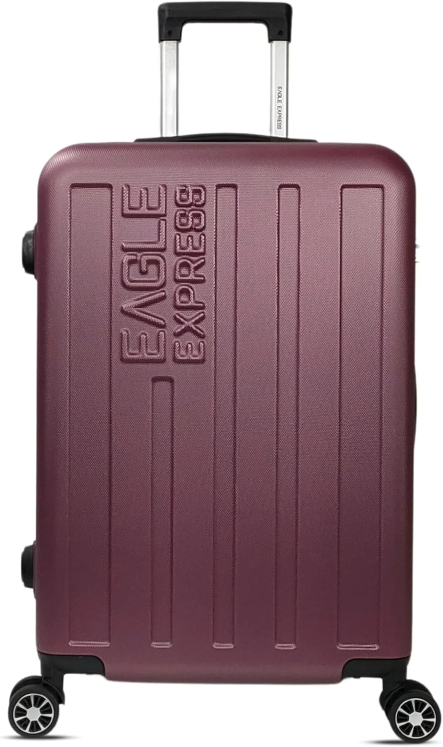 چمدان چرخ‌دار سخت ای‌بی‌اس ونچر سایز ۲۴ اینچ - قرمز مایل به بنفش
