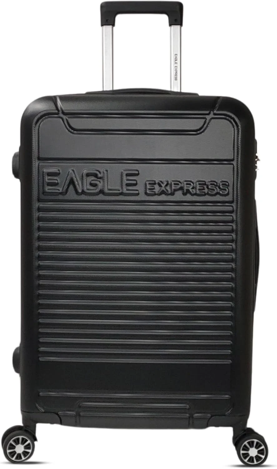 چمدان سخت ABS مدل DEFENDER ایگل اکسپرس، سایز ۲۴ اینچ، مشکی