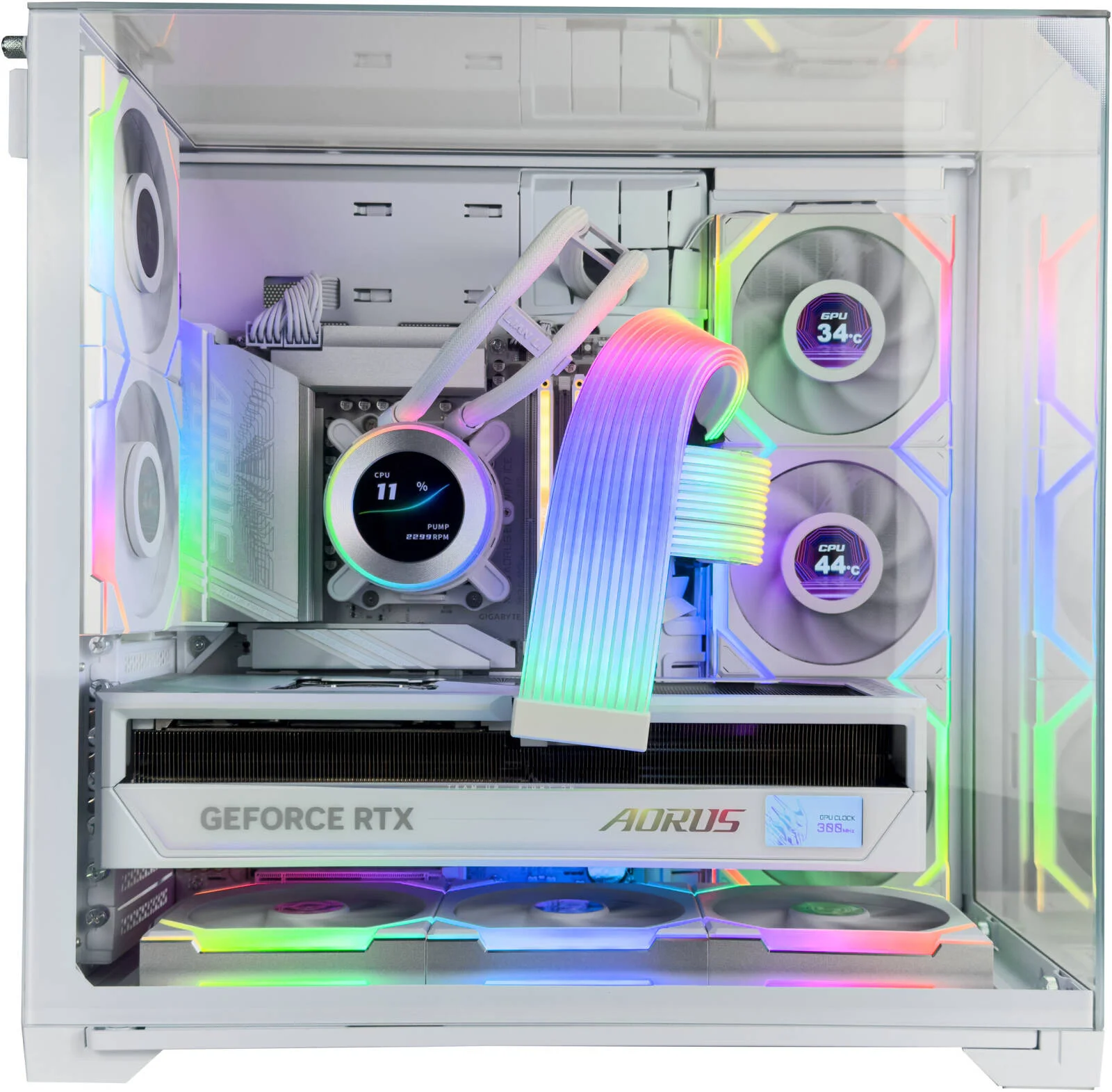 کامپیوتر گیمینگ ویژن - AMD Ryzen 9 9950X3D با 16 هسته و 32 رشته، NVIDIA RTX 5080 با 16 گیگابایت حافظه، 64 گیگابایت رم DDR5 با فرکانس 6000 مگاهرتز، 2 ترابایت SSD نسل 5، منبع تغذیه 1000 وات گلد، خنک کننده مایع 360 میلیمتری، Wi-Fi + BT کامپیوتر گیمینگ ویژن - AMD Ryzen 9 9950X3D با 16 هسته و 32 رشته، NVIDIA RTX 5080 با 16 گیگابایت حافظه، 64 گیگابایت رم DDR5 با فرکانس 6000 مگاهرتز، 2 ترابایت SSD نسل 5، منبع تغذیه 1000 وات گلد، خنک کننده مایع 360 میلیمتری، Wi-Fi + BT