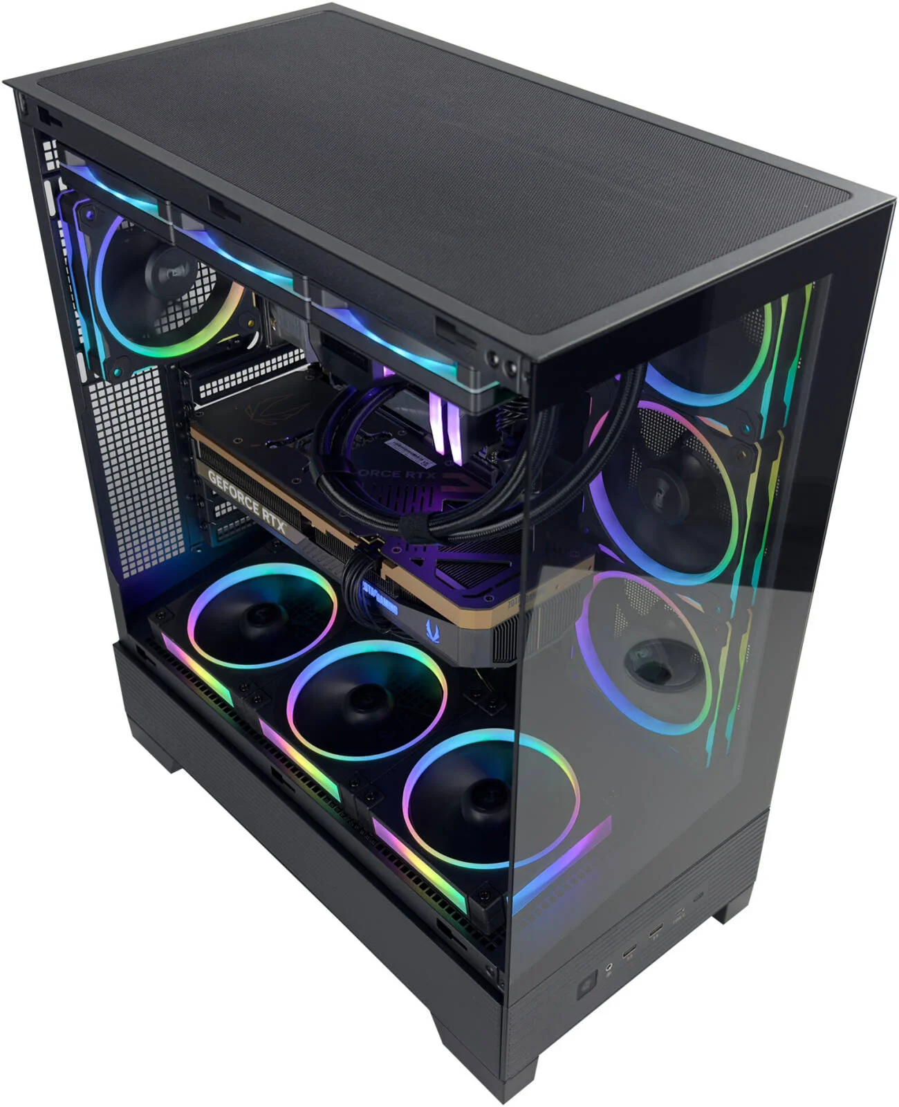 کامپیوتر گیمینگ حرفهای - AMD Ryzen 7 9800X3D + NVIDIA RTX 5080 16GB - رم 64GB 6000MHz DDR5 + حافظه SSD 1TB M.2 PCIe 4 NVMe کامپیوتر گیمینگ حرفهای - AMD Ryzen 7 9800X3D + NVIDIA RTX 5080 16GB - رم 64GB 6000MHz DDR5 + حافظه SSD 1TB M.2 PCIe 4 NVMe