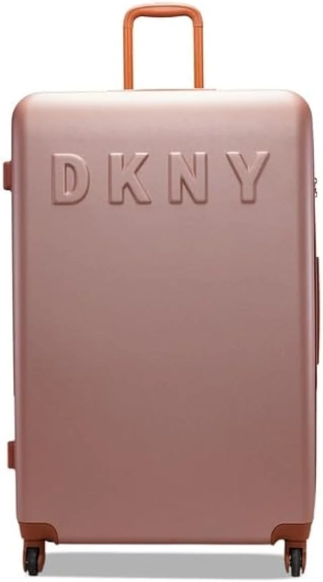 چمدان چرخشی سخت و سبک وزن DKNY PROMO INTL PM1 با قفل TSA (گل پامچال، سایز 32 اینچ)