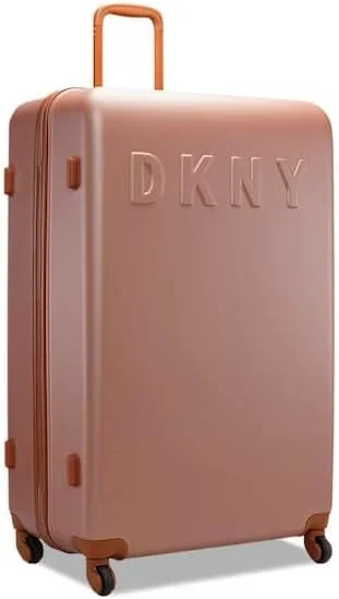 چمدان چرخشی سخت و سبک وزن DKNY PROMO INTL PM1 با قفل TSA (گل پامچال، سایز 32 اینچ)