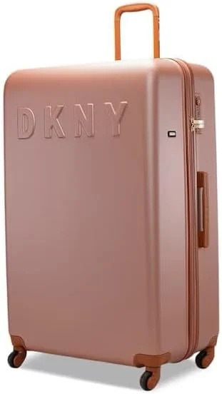 چمدان چرخشی سخت و سبک وزن DKNY PROMO INTL PM1 با قفل TSA (گل پامچال، سایز 32 اینچ)