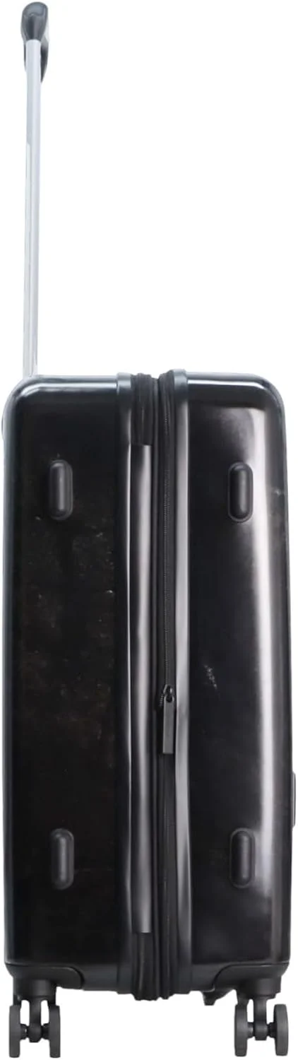 چمدان مسافرتی سایز متوسط دیسکاوری استون با بدنه سخت ABS، چمدان بادوام و سبک وزن، کیف ترولی 4 چرخ دوبل با قفل ترکیبی (60 سانتی متر / 24 اینچ).