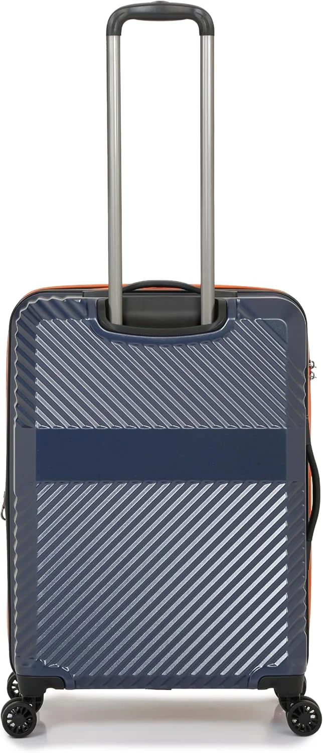 چمدان کابین چرخ‌دار قابل گسترش DELSEY PARIS Securitech Patrol 55 4DW آبی