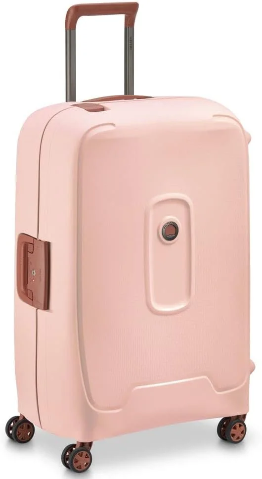 چمدان چرخ دار مونسِی 69 سانتی متری، صورتی روشن