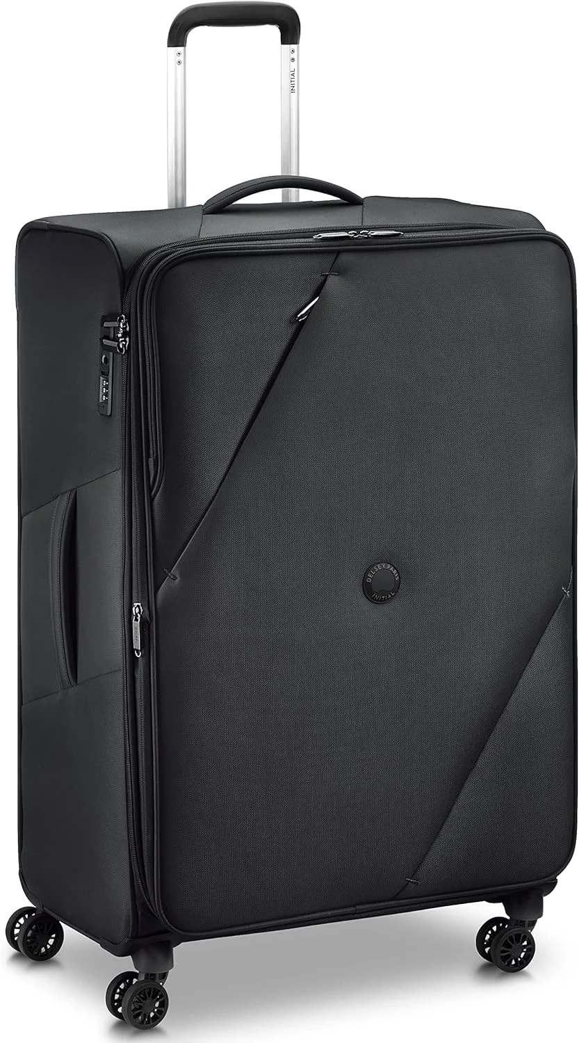 چمدان چرخ دار دلسی مارینگا 71 سانتی متر مدل 4DW TR CA مشکی