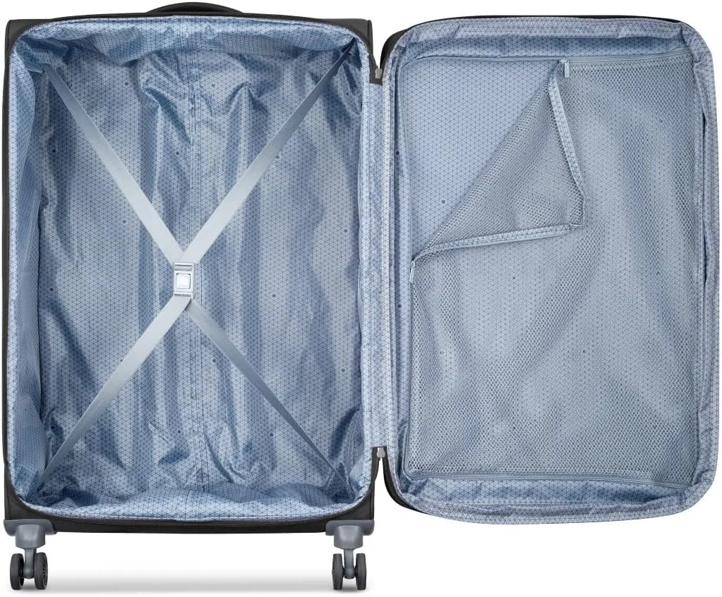 چمدان چرخ دار دلسی مارینگا 71 سانتی متر مدل 4DW TR CA مشکی