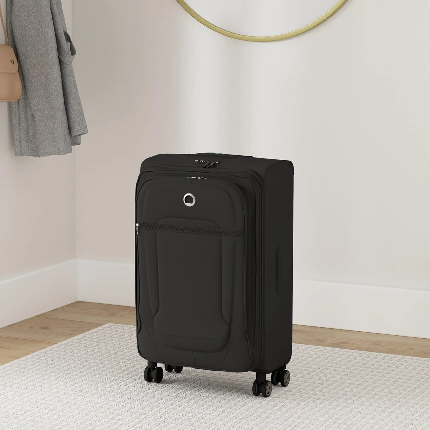 چمدان چرخ‌دار دلسه مدل هلیوم DLX 2.0 با ۴ چرخ، سایز ۸۳ سانتی‌متر