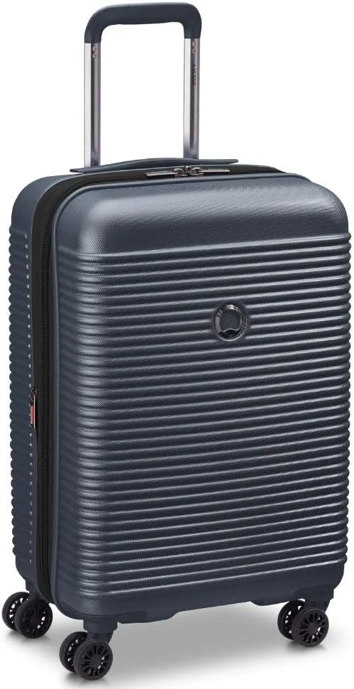 چمدان کابین سایز 55 سانتی متری 4 چرخ قابل افزایش حجم DELSEY PARIS Freestyle - گرافیت