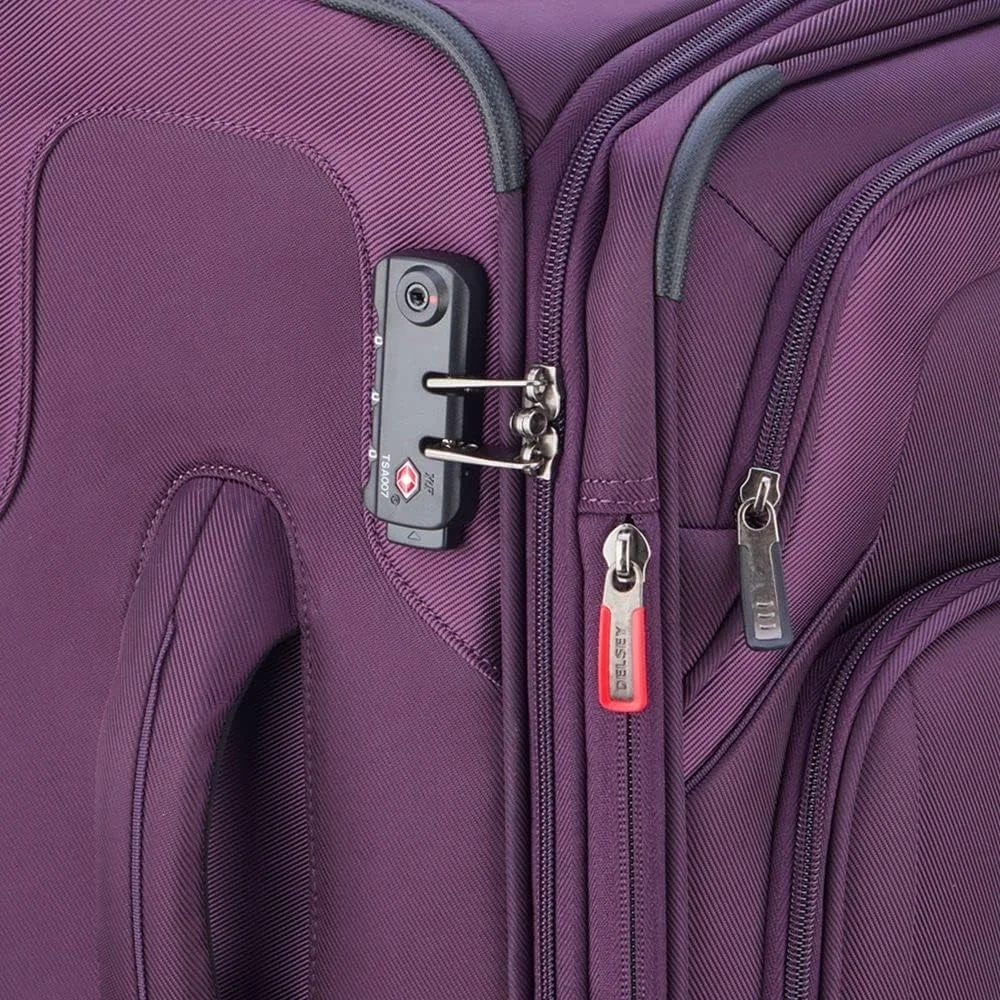 چمدان دلسی پاریس - چمدان مسافرتی، بنفش