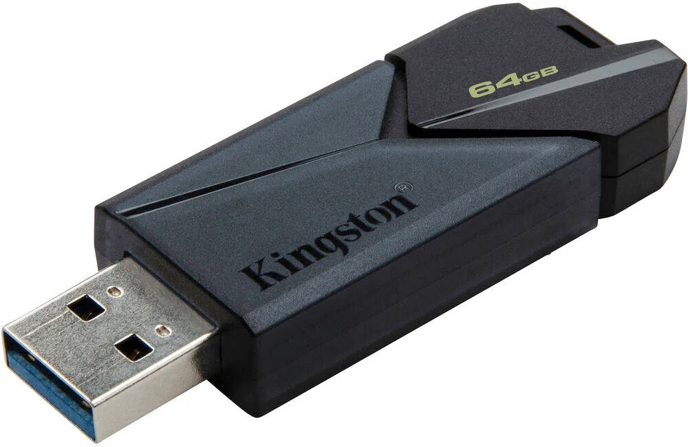 فلش مموری USB کینگستون DataTraveler Exodia Onyx، ظرفیت 64 گیگابایت، سازگار با USB 3.2 Gen 1، طراحی درب متحرک، حلقه جاکلیدی یکپارچه، مشکی | DTXON/64GB فلش مموری USB کینگستون DataTraveler Exodia Onyx، ظرفیت 64 گیگابایت، سازگار با USB 3.2 Gen 1، طراحی درب متحرک، حلقه جاکلیدی یکپارچه، مشکی | DTXON/64GB