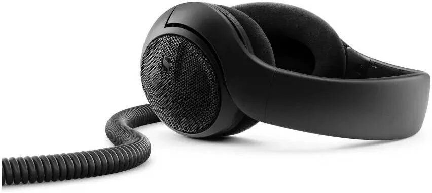 هدفون های استودیویی سنهایزر HD 400 PRO، درایور دینامیک، امپدانس 120 اهم، کانکتور صوتی مستقیم TRS نری 1/8 اینچی (3.5 میلی متری)، کانکتور با روکش طلا، مشکی | 700047