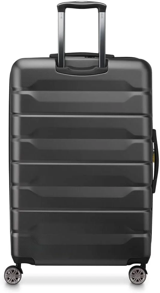 چمدان دلسی پاریس ایر آرمور 80 4 چرخ متحرک بزرگ شونده مشکی