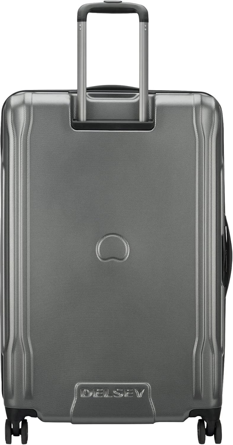 چمدان سخت‌بدنه چرخ‌دار دلسه کروز 2.0 سایز 80 سانتی‌متر پلاتینیوم - 00207983011