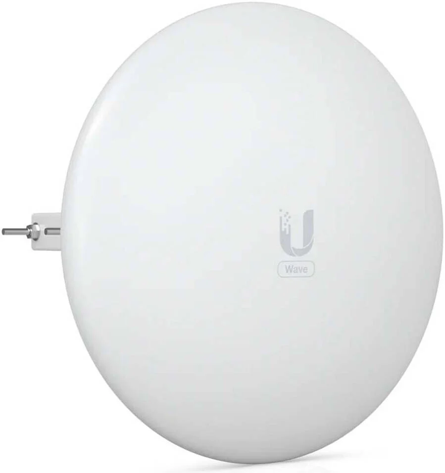 پل بیسیم دوربرد Ubiquiti Networks UISP Wave، توان عملیاتی کل 2 گیگابیت بر ثانیه (1 گیگابیت بر ثانیه دوطرفه)، حافظه DDR3L 512 مگابایت، حداکثر برد 8+ کیلومتر، 1 پورت GbE RJ45، ضد آب و هوا IPX6، سفید | Wave-LR پل بیسیم دوربرد Ubiquiti Networks UISP Wave، توان عملیاتی کل 2 گیگابیت بر ثانیه (1 گیگابیت بر ثانیه دوطرفه)، حافظه DDR3L 512 مگابایت، حداکثر برد 8+ کیلومتر، 1 پورت GbE RJ45، ضد آب و هوا IPX6، سفید | Wave-LR