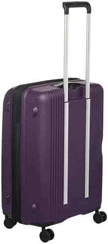 چمدان چرخدار بزرگ شونده اُردنر 66 سانتی‌متری - بنفش دارای قفل ترکیبی TSA. دیگر نگران آسیب دیدن چمدان توسط گمرک نباشید! قفل ترکیبی TSA به شما امکان می‌دهد تا چمدان خود را با کد شخصی خود ایمن کنید، در حالی که به سازمان امنیت حمل و نقل (TSA) اجازه می‌دهد تا از طریق یک کلید خاص، چمدان شما را بدون آسیب بررسی کند. چمدان فوق‌العاده ایمن با زیپ ضد سرقت اصلی. زیپ SECURITECH به لطف طراحی ایمن خود از وسایل شخصی شما محافظت می‌کند. این سیستم بست منحصر به فرد 3 برابر بادوام‌تر از یک بست سنتی است و سطح امنیت طولانی‌مدت را به حداکثر می‌رساند و خطر دستکاری را کاهش می‌دهد. دیگر نگران آسیب دیدن چمدان توسط گمرک نباشید! قفل ترکیبی TSA به شما امکان می‌دهد تا چمدان خود را با کد شخصی خود ایمن کنید، در حالی که به سازمان ایمنی حمل و نقل (TSA) اجازه می‌دهد تا از طریق یک کلید خاص، بدون آسیب رساندن به آن، چمدان شما را بررسی کند. چمدانی که با نحوه حرکت شما سازگار است. این چمدان مجهز به چهار چرخ دوتایی بی‌صدا و بسیار مانورپذیر است. این چرخ‌ها سخت، بادوام و چند جهته هستند و به طور ویژه برای ارائه راحتی فوق‌العاده در حرکت طراحی شده‌اند.