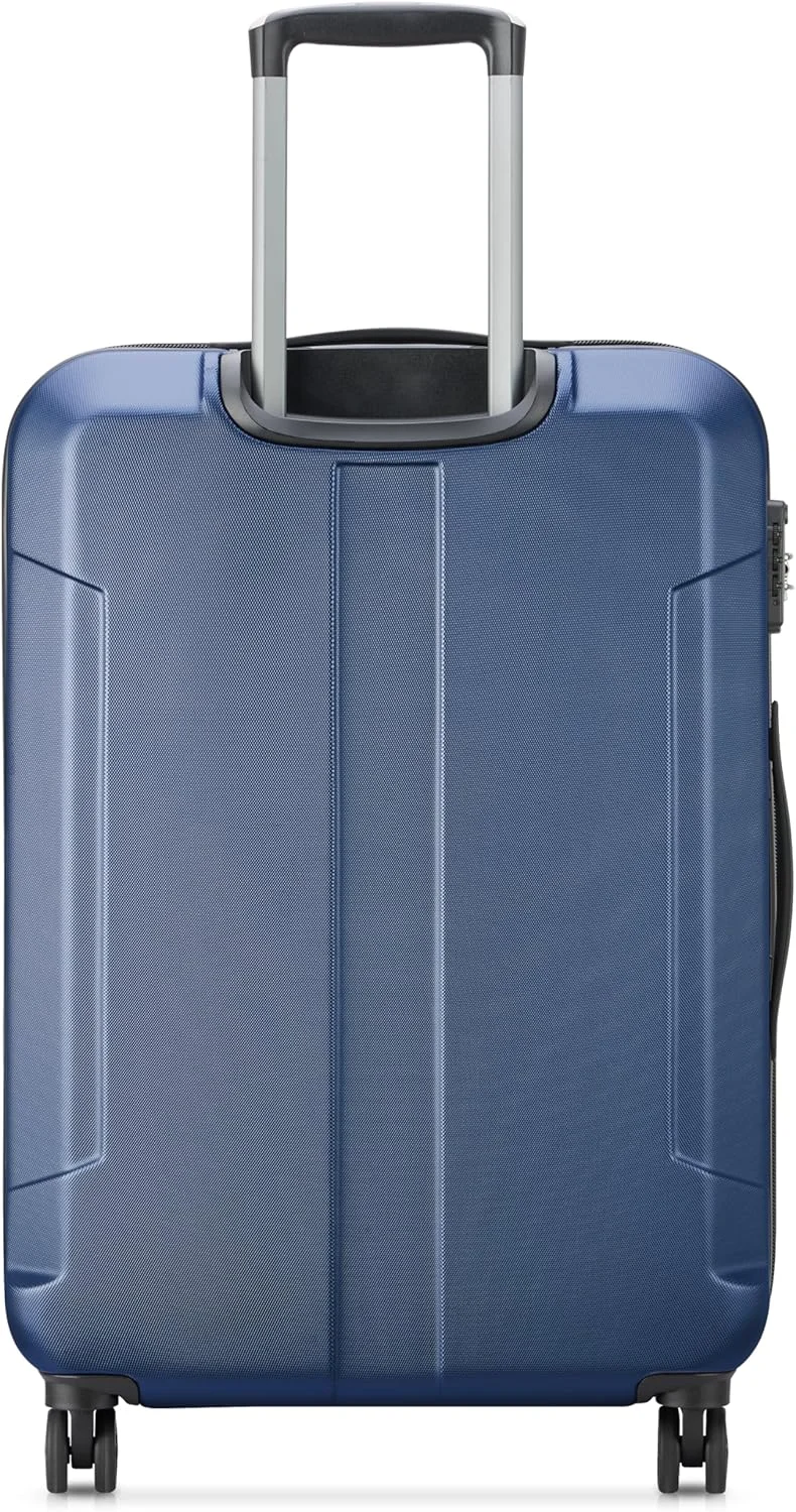 چمدان سخت Delsey Depart، سایز 71 سانتی متر، دارای 4 چرخ و قابلیت افزایش حجم، رنگ سرمه ای - 00314582022 X9