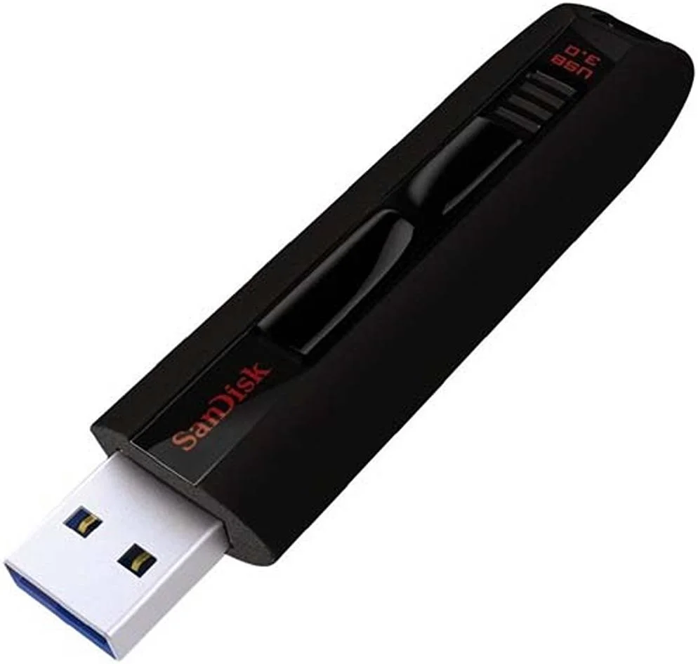 فلش مموری 16 گیگابایتی سن دیسک اکستریم، رابط USB 3.0، سرعت انتقال 190 مگابایت بر ثانیه، طراحی شیک و قابل حمل، عملکرد بالا، سازگار با USB 2.0، مشکی | SDCZ80-016G-G46