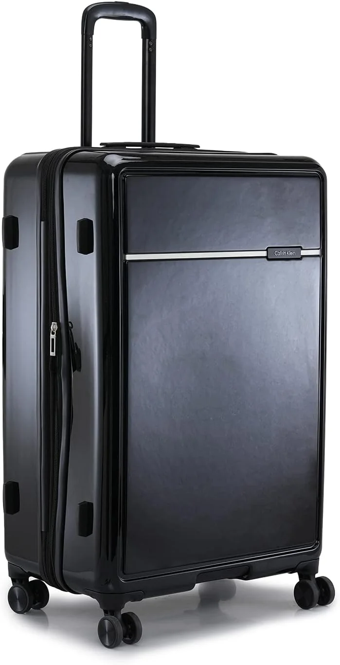 چمدان اسپینر سبک وزن کالوین کلاین مدل بلک رایدر با قفل TSA (سایز 28 اینچ)