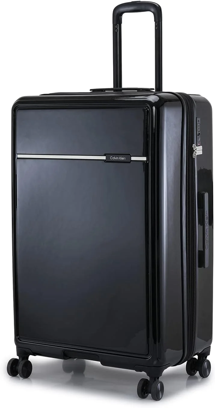 چمدان اسپینر سبک وزن کالوین کلاین مدل بلک رایدر با قفل TSA (سایز 28 اینچ)
