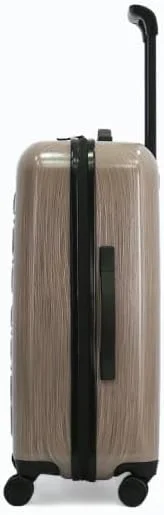 چمدان چرخشی سبک وزن یک تکه HJZWTS Calvin Klein Southampton از جنس پلی کربنات 100% با قفل TSA (صورتی، سایز 24 اینچ)