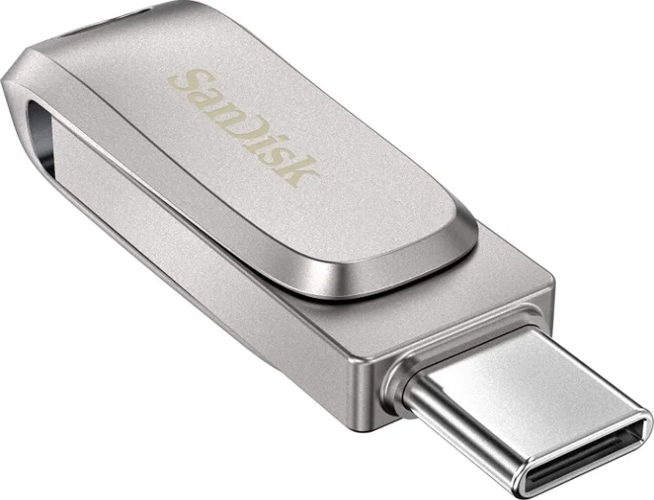 فلش مموری دوگانه SanDisk Ultra 128GB با پورت USB Type-C، سرعت تا 150 مگابیت بر ثانیه، طراحی فلزی ممتاز فلش مموری دوگانه SanDisk Ultra 128GB با پورت USB Type-C، سرعت تا 150 مگابیت بر ثانیه، طراحی فلزی ممتاز