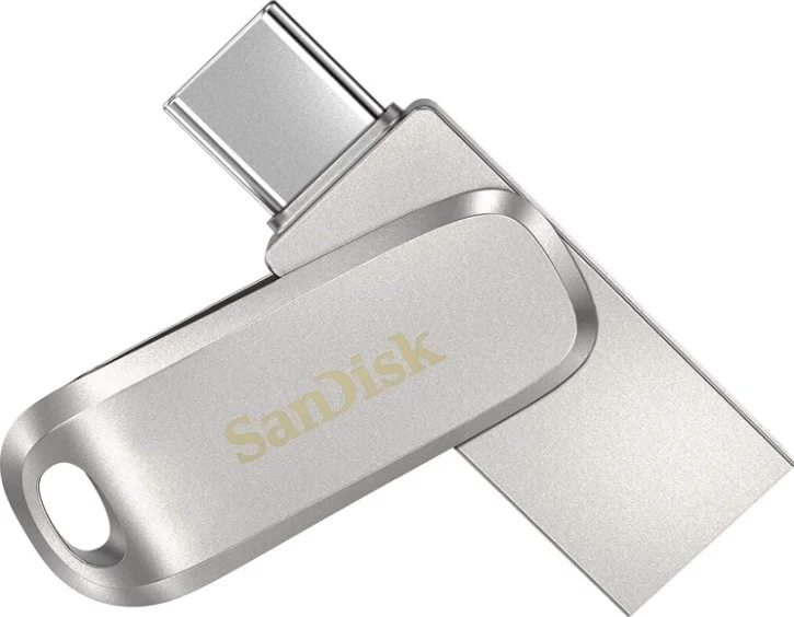 فلش مموری دوگانه SanDisk Ultra 128GB با پورت USB Type-C، سرعت تا 150 مگابیت بر ثانیه، طراحی فلزی ممتاز فلش مموری دوگانه SanDisk Ultra 128GB با پورت USB Type-C، سرعت تا 150 مگابیت بر ثانیه، طراحی فلزی ممتاز
