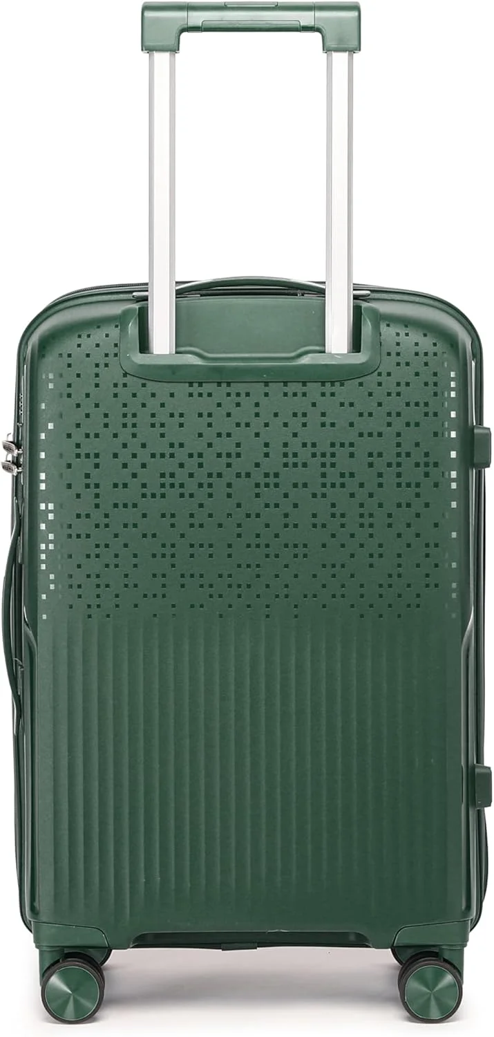 چمدان چرخشی سخت متوسط سایز 24 (سبز، متوسط)