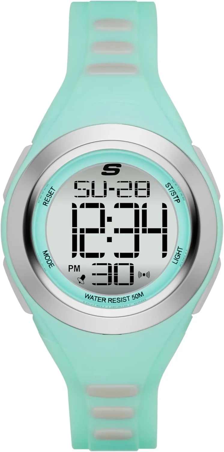 ساعت دیجیتال سیلیکونی تنیسون زنانه اسکیچرز