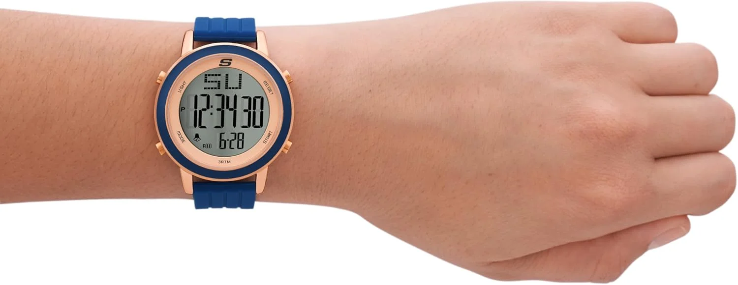 ساعت دیجیتال اسپرت زنانه اسکیچرز مدل Westport با بدنه فلزی و بند سیلیکونی ساعت دیجیتال اسپرت زنانه اسکیچرز مدل Westport با بدنه فلزی و بند سیلیکونی