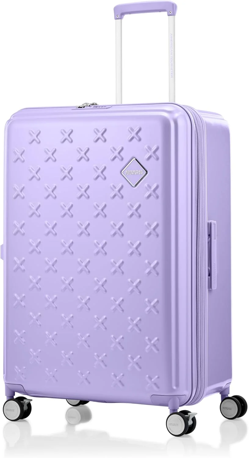 چمدان اسپارکی آمریکن توریستر سایز 75 سانتی متر - یاسی