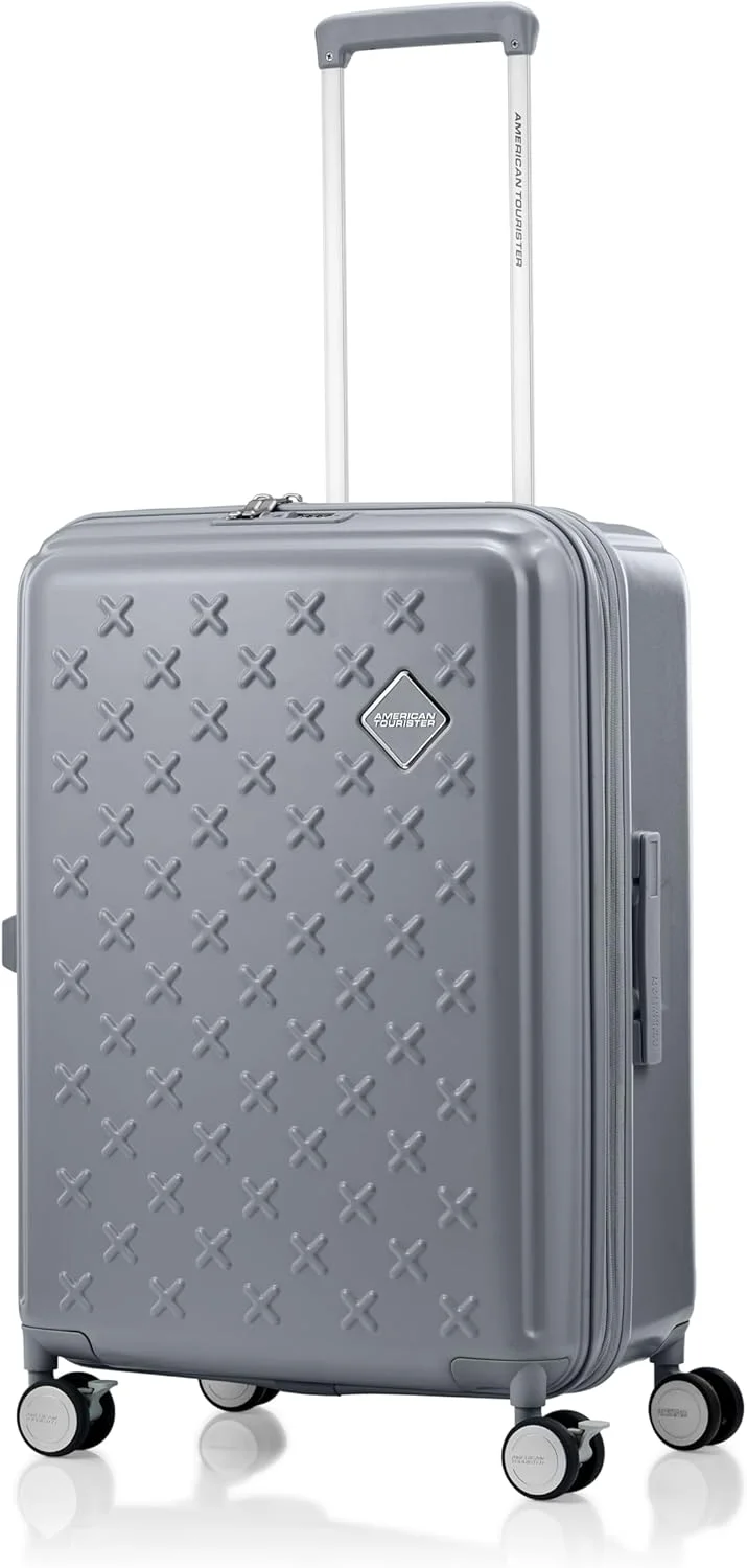 چمدان اسپارکی آمریکن توریستر مدل Spinner 66 سانتی متر - خاکستری