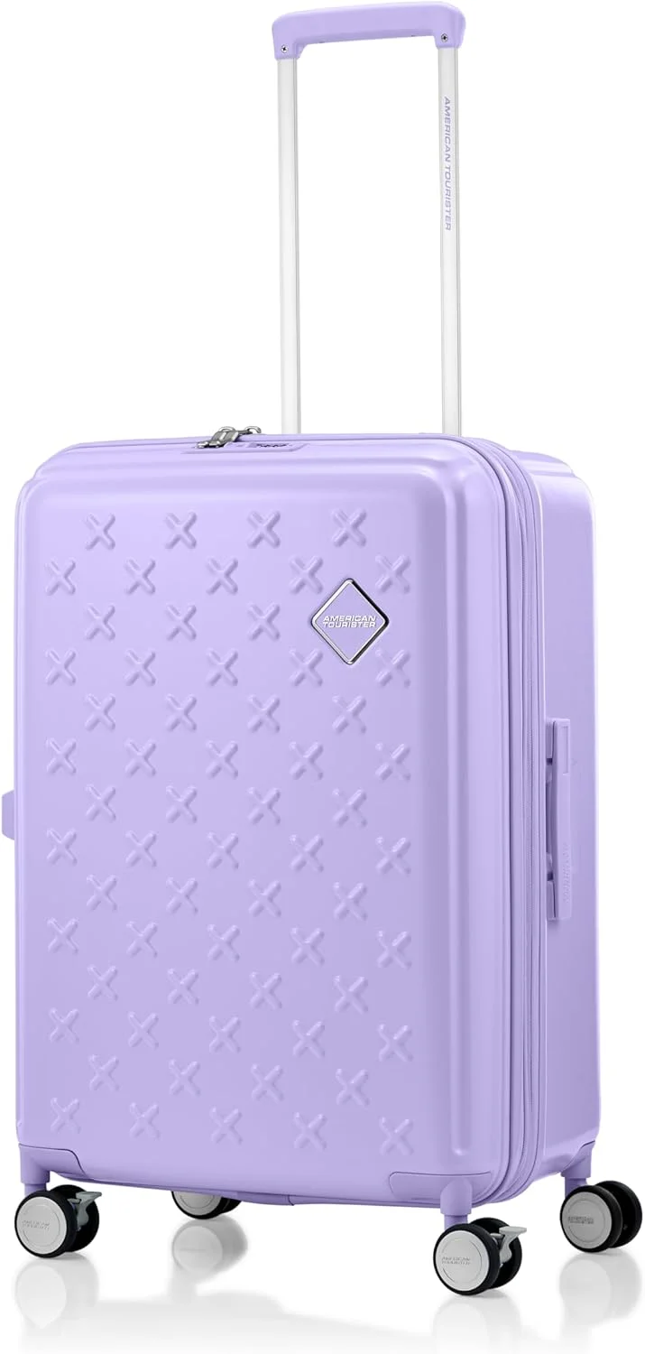چمدان اسپینر امریکن توریستر مدل Sparky سایز 66 سانتی متر - یاسی