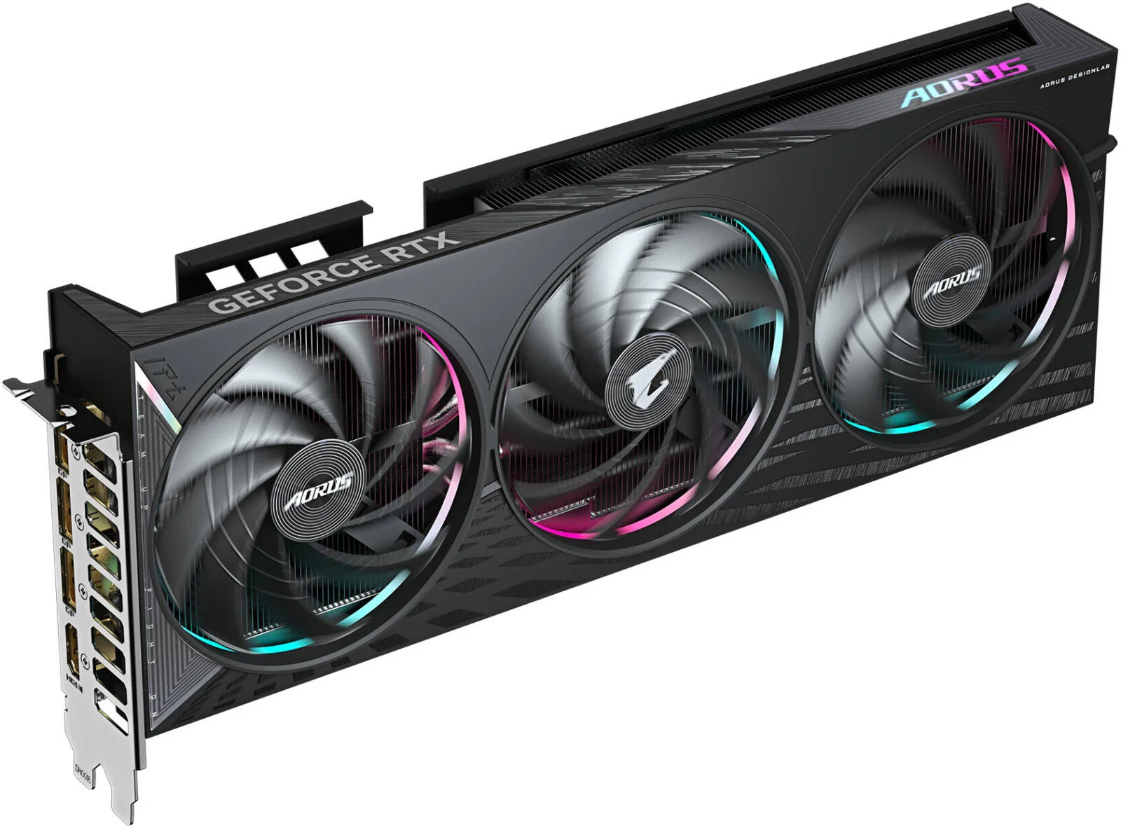 کارت گرافیک GIGABYTE AORUS GeForce RTX 5060 ELITE، حافظه 8 گیگابایتی DDR7 128 بیتی، هسته با سرعت 2722 مگاهرتز، 3840 هسته CUDA، سرعت حافظه 28 گیگابیت بر ثانیه، PCI Express 5.0 | GV-N5060AORUS E-8GD