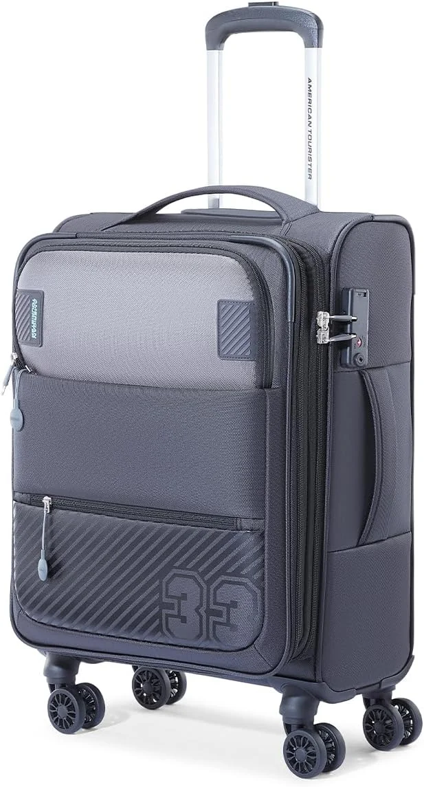 چمدان چرخدار نرم امریکن توریستر مدل MAJORIS، قفل TSA، مشکی چمدان چرخدار نرم امریکن توریستر مدل MAJORIS، قفل TSA، مشکی