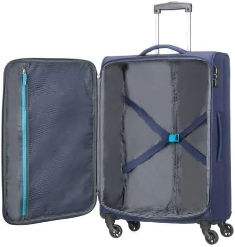 ست چمدان 3 تکه امریکن توریستر جامائیکا (58 + 69 + 80 سانتی متر) چرخشی - سرمه ای ست چمدان 3 تکه امریکن توریستر جامائیکا (58 + 69 + 80 سانتی متر) چرخشی - سرمه ای