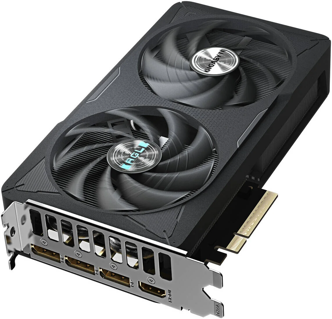 کارت گرافیک GIGABYTE GeForce RTX 5060 EAGLE OC، حافظه 8 گیگابایت GDDR7 128 بیتی، فرکانس هسته 2550 مگاهرتز، فرکانس حافظه 28 گیگابیت بر ثانیه، PCI-Express 5.0 | GV-N5060EAGLE OC-8GD
