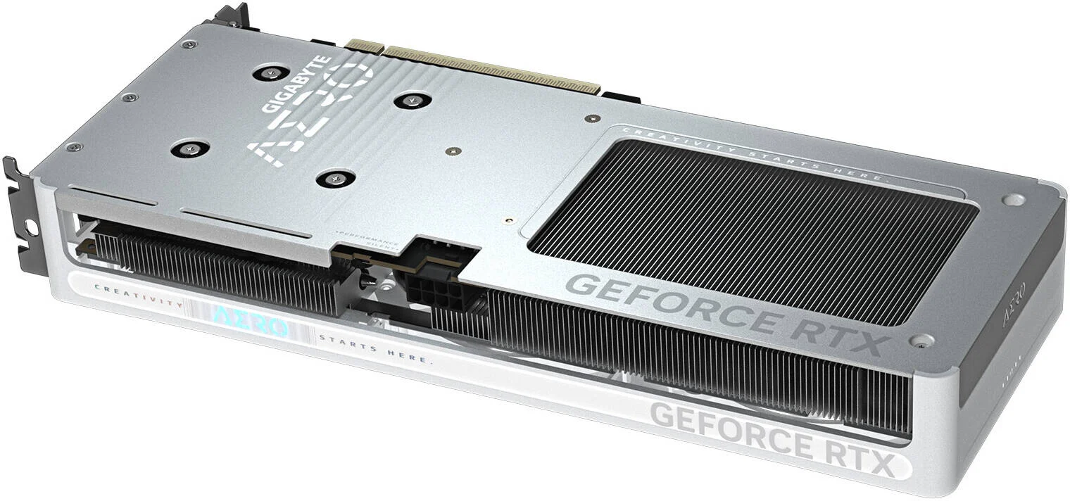 کارت گرافیک GIGABYTE GeForce RTX 5060 Ti AERO OC، حافظه 8 گیگابایت GDDR7 128 بیتی، فرکانس هسته 2647 مگاهرتز، فرکانس حافظه 28 گیگابیت بر ثانیه، PCI Express 5.0 | GV-N506TAERO OC-8GD
