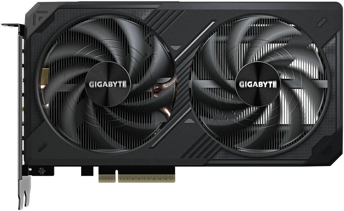 کارت گرافیک GIGABYTE GeForce RTX 5060 Ti WINDFORCE OC، حافظه 16 گیگابایت GDDR7 128-Bit، فرکانس هسته 2587 مگاهرتز، فرکانس حافظه 28 گیگابیت بر ثانیه، PCI-Express 5.0، مشکی | GV-N506TWF2OC-16GD