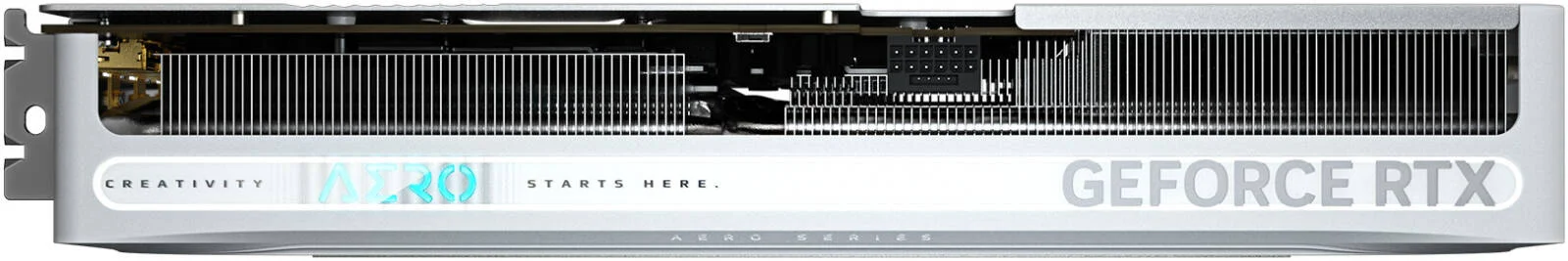 کارت گرافیک GIGABYTE GeForce RTX 5080 AERO OC SFF، حافظه 16 گیگابایت GDDR7 256 بیتی، فرکانس هسته 2730 مگاهرتز، فرکانس حافظه 30 گیگابیت بر ثانیه، PCI Express 5.0، سفید | GV-N5080AERO OC-16GD