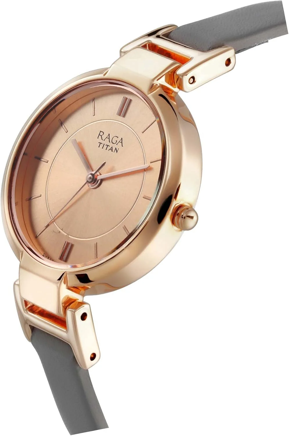 ساعت مچی آنالوگ تایتان مدل Raga Delight با صفحه گرد مخصوص بانوان
