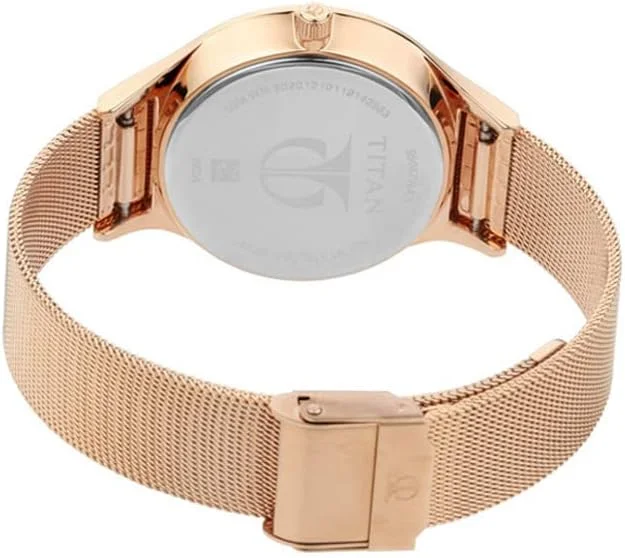 ساعت مچی زنانه تایتان مدل Workwear Slimline با صفحه سفید - 95067WM01 / 95067WM01/NP95067WM01 سایز آزاد