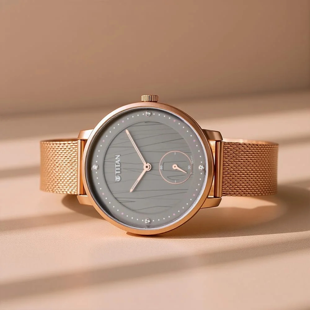 ساعت مچی آنالوگ تیتان Neo گرد زنانه
