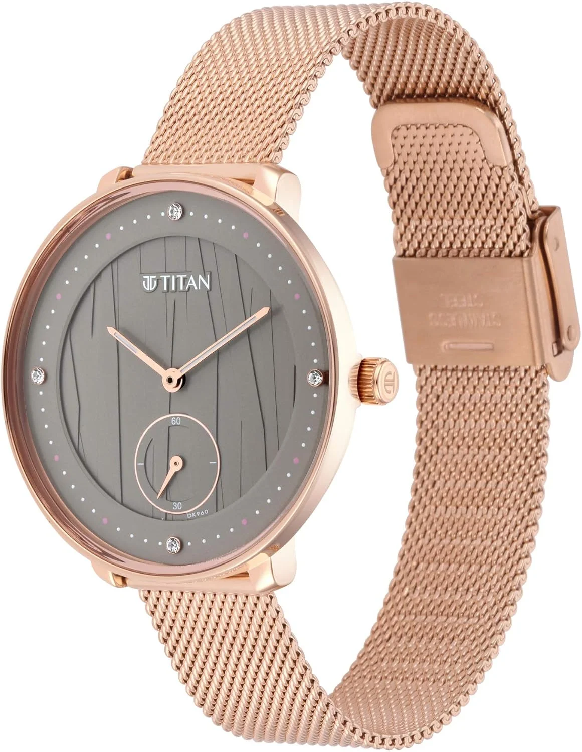 ساعت مچی آنالوگ تیتان Neo گرد زنانه