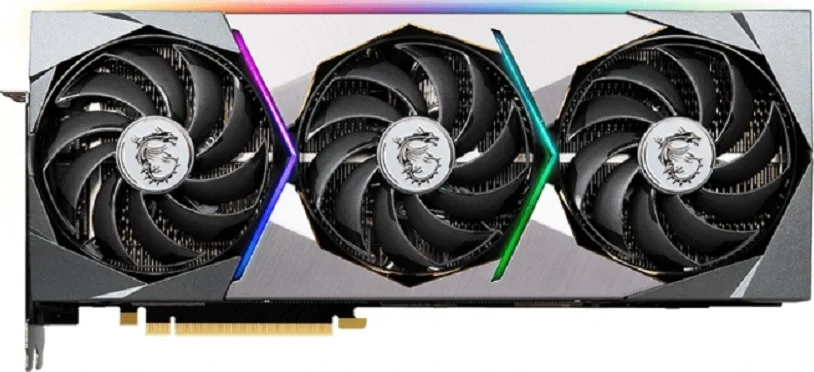 کارت گرافیک MSI GeForce RTX 3080 SUPRIM X 12G LHR، دارای 8960 هسته کودا، 12 گیگابایت حافظه GDDR6X 384 بیتی، 19 گیگابیت بر ثانیه، PCI Express Gen 4، فرکانس هسته 1905 مگاهرتز، Displayport، HDMI | 912-V389-408