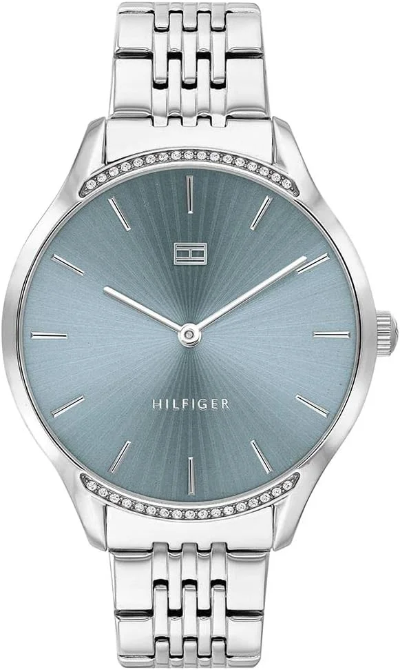 ساعت مچی زنانه تامی هیلفیگر خاکستری، آنالوگ
